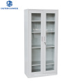 Two Swing Door Steel Filing Cabinet Storage Metal File Cupboard